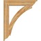 Ekena Millwork Thorton Traditional Rough Sawn Bracket, Western Red Cedar, 6"W x 38"D x 46"H BKT06X38X46THR01RWR - alternate 3